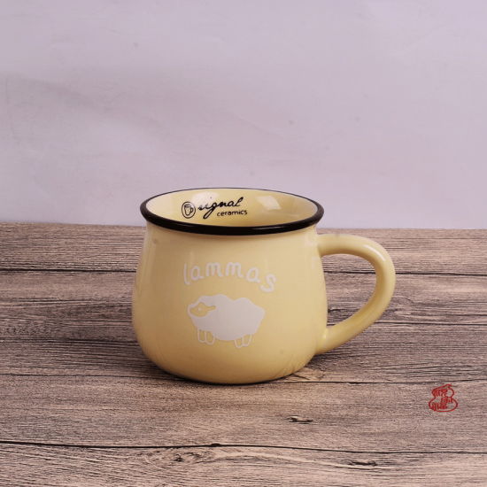 Frühstückstasse Kaffeetasse Milchbecher Benutzerdefiniertes Logo Frühstückstasse