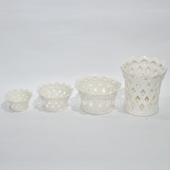 3 / Stil, Größe Mode Keramik Blumenvase Home Decoration Kleine Keramikvasen