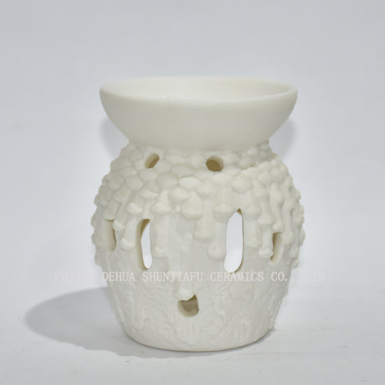 4 Design Keramik Tannenzapfen Form Serie / Kerzenhalter