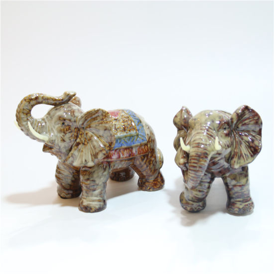 Keramik Tier Elefant Home Einrichtungsgegenstände
