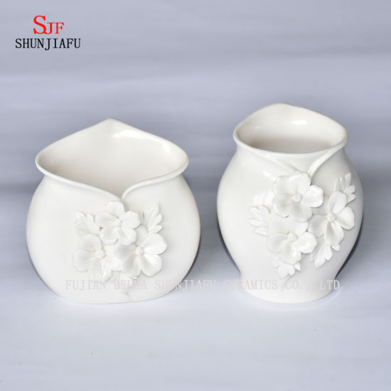 Hochwertige Keramik Blumenvase / B.