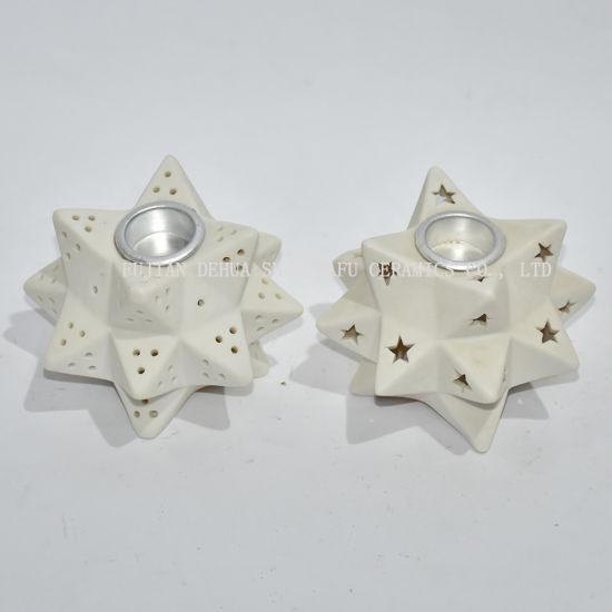 Multifunktionskeramikkerzenhalter, Wohnaccessoires / Weihnachtsgeschenk.
