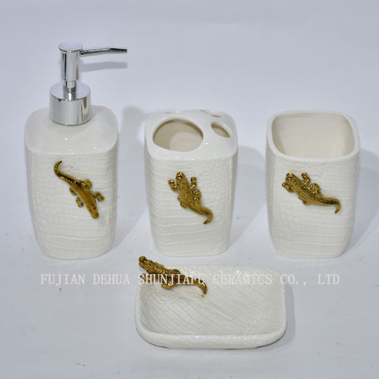 Keramik-Badezimmer-Set für Badezimmerdekoration