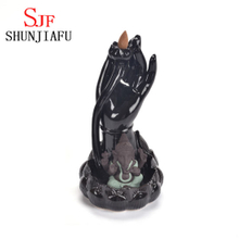 Keramik Ganash Weihrauch Burener mit Buddhas Hand