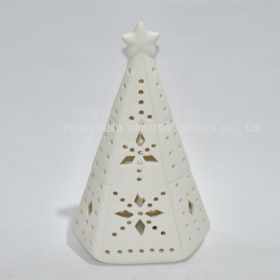Tobs Tree und White Star Candle Holder - Weihnachtskerzenlichthalter