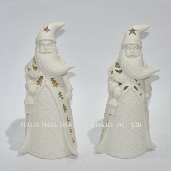 Weihnachtsmann Form Kerzenhalter / Weihnachtsdekoration