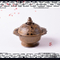 Wufu Accumulate Riches Sammelbarer tibetischer Lotus-Weihrauchbrenner Chinese Bronze Censer Craft Home Decor