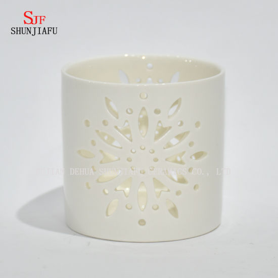 Persönlichkeit Hohlraum dekorative Keramik Kerzenhalter Hängelaterne