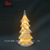Keramischer Weihnachtsbaum - LED beleuchteter Minibaum