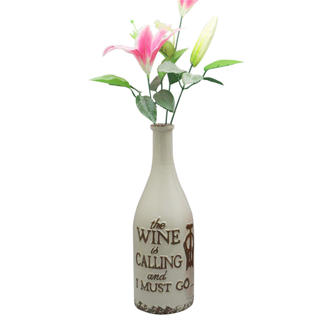 Keramik verschiedene Stile Weinflasche Design Keramikvase