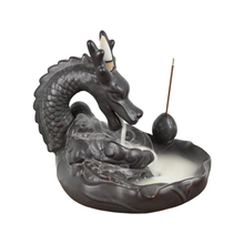 Thread Räucherstecke Keramik Wasserfall Reflux Räucherchen Großer Drachen Keramik Fingered Citrone Dragon Backflow Weihrauchbrenner