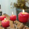 Driftwood Kerzenhalter mit 4pcs Kerzenschalen Tabletop Tee hölzerne Kerzenhalter