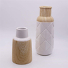 Hauptdekoration Mode Holzmaserung Keramik Vase