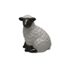 Keramische weiße Schafstatue Tierverzierungen