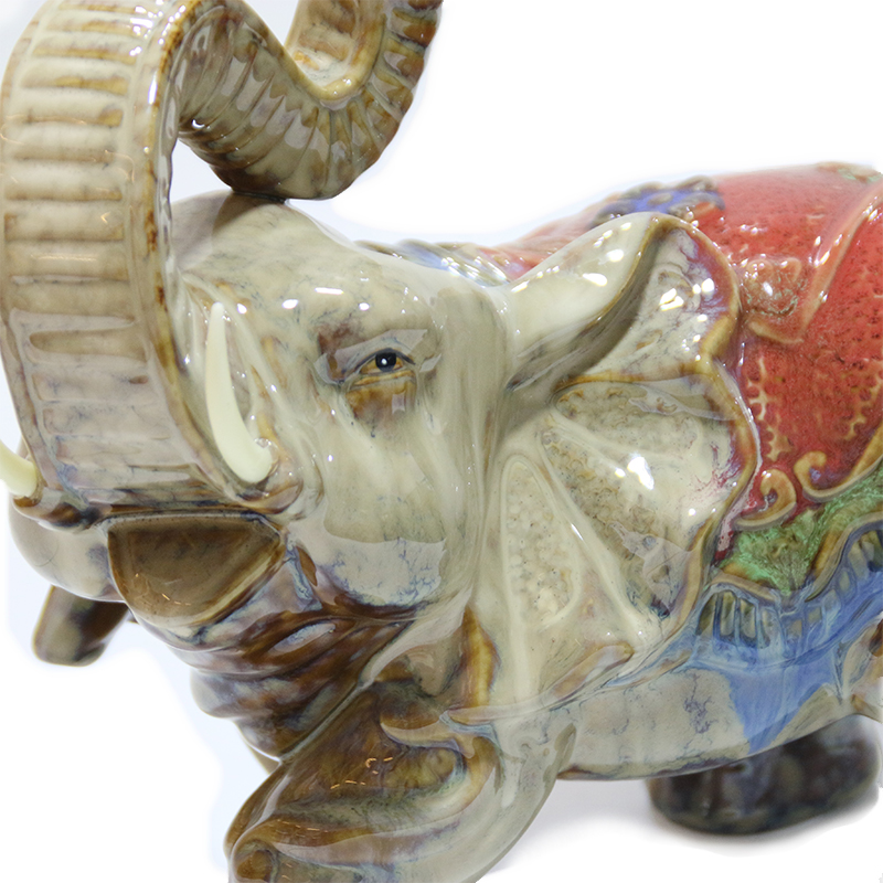 Keramik-Elefanten zum Verkauf Vintage-Keramik-Elefanten-Haushalts-Tischdekoration