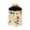 3D Katzenart Keramik Tiernahrung Vorratsbehälter Katzenfutterglas Hundefutterglas