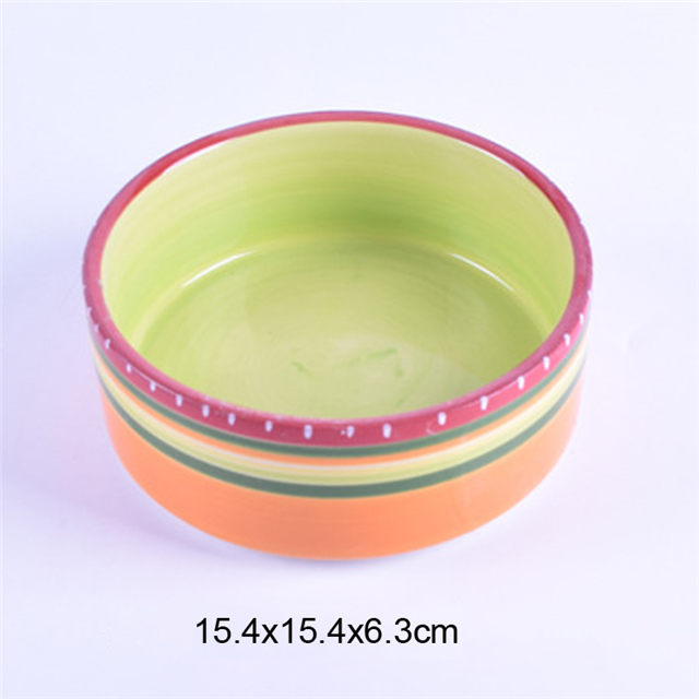 Ruby Coco Exklusive Verwendung Pink Ceramic Pet Feeder Ceramic Dog Bowl
