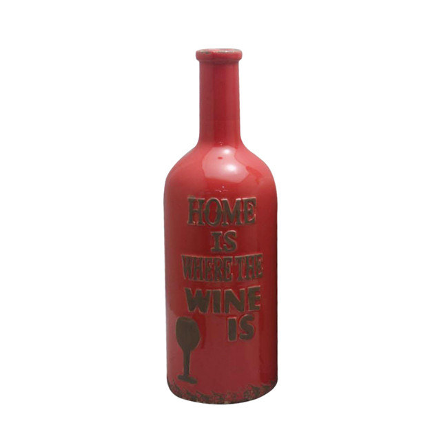 Keramische Weinflasche Design Keramikvase