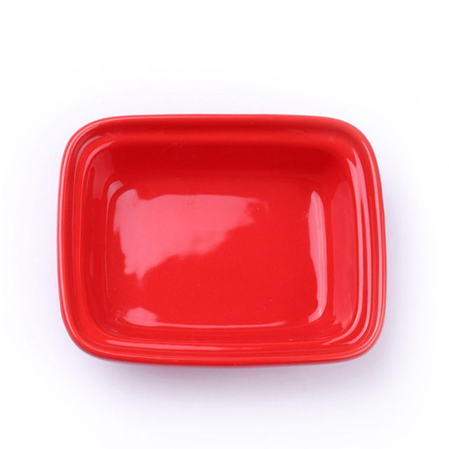 Buddy Max Charlie Bella Exklusiv Verwenden Sie rote Keramik Pet Feeder Keramik Hundenapf