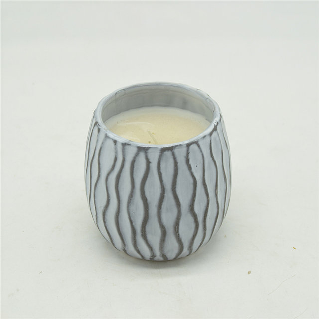 Moderne einfache Art Blue Candle Cup