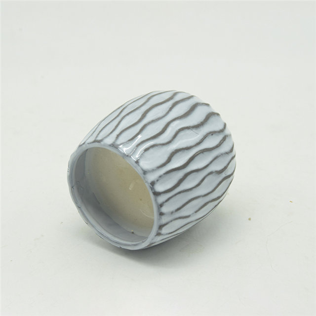 Moderne einfache Art Blue Candle Cup
