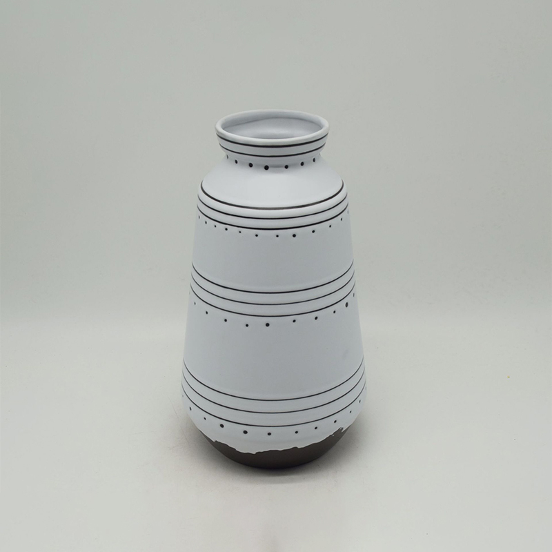 Home Furnishing Decoration Tabletop Die neueste kreative Glasur Keramikvase